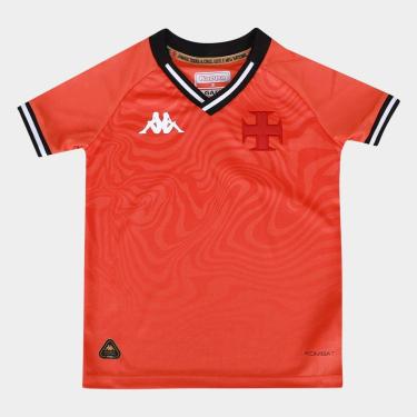 Imagem de Camisa Infantil Vasco 25/26 s/n Goleiro Kappa-Unissex