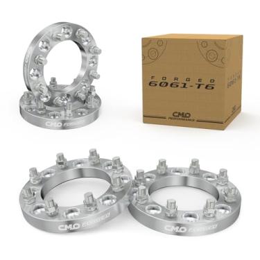 Imagem de Customadeonly Espaçadores de roda 4PC 2.5 cm 8x6.5 para Ram 2500 1994-2012, furo do cubo de 121 mm, terminais de 9/40.6 cm, espaçador 8x165.1 para Ram 3500 Feito de alumínio 6061-T6 - Não serve para