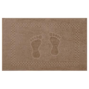 Imagem de Toalha De Piso Pezinho 100% Algodão 45x68cm Appel Amarula