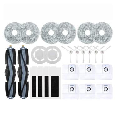 Imagem de Compatible With Ecovacs Deebot T20 OMNI/T20/T20e/T20 Pro Accessories Main Side Brush Mop Cloth HEPA Filter Dust Bag Replacement Spare Parts(26pcs)
