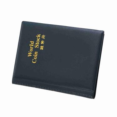 Imagem de GLOGLOW Outras Necessidades Diárias Domésticas Bolsos, Material de PVC, Verde, Design Compacto para Colecionadores de Moedas, 10 Páginas, álbum de Moedas de 4,3 X 6,1 Polegadas Com 120 Nan (Verde)