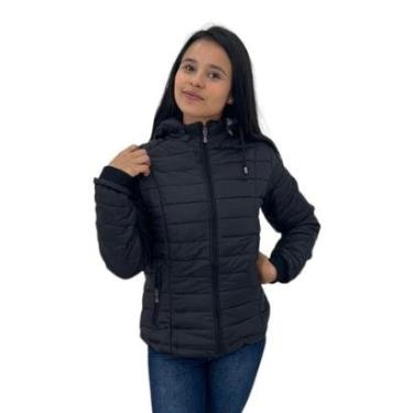 Imagem de Jaqueta Juvenil Menina Nylon Forrada Com Pelinhos Por Dentro-Feminino