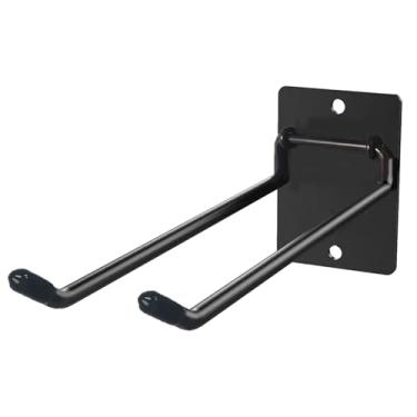 Imagem de Suporte Para Ferramentas De Garagem - Armazenamento De Pás Montado Na Parede Em Aço | Prateleira de Armazenamento para Ferramentas de Garagem | para Jardim Quintal Barracão Casa Exterior Loja Ancinho