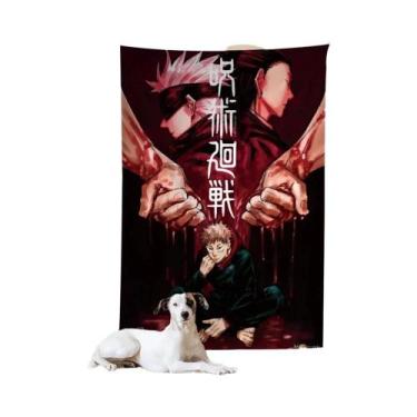 Imagem de Jujutsu Kaisen Anime Tapeçaria Pendurada, Tapeçarias Boémias, Mandala,