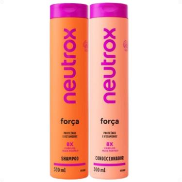 Imagem de Kit Neutrox Força Proteínas e Vitaminas: Shampoo e Condicionador 300ml