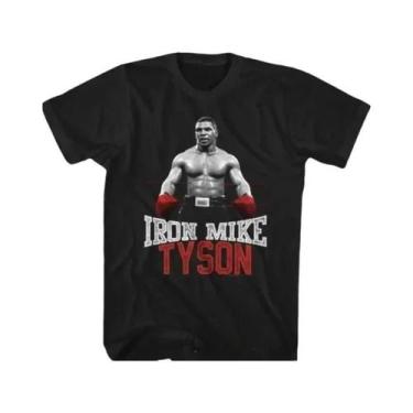 Imagem de Camiseta Masculina De Manga Curta Mike Tyson Boxing Champion Com Desig