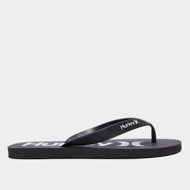 Imagem de Chinelo Hurley Flipflop One&Only Masculino, Preto, 41/42