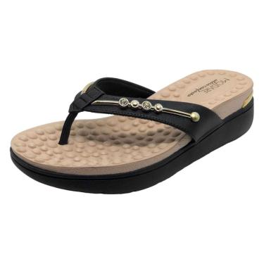 Imagem de Chinelo Tamanco De dedo Salto Medio Modare 7151.115