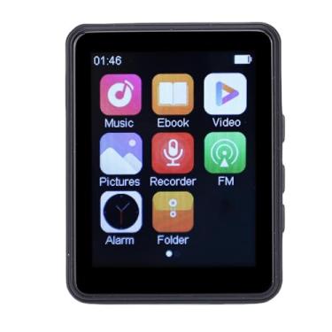 Imagem de TOPINCN Leitor de MP3, Reprodutor de Mídia Com Tela Sensível Ao Toque de 2,4 Polegadas Com Alto-falante Embutido, Rádio FM, Leitor Elétrico de Livros para Música, Vídeos e