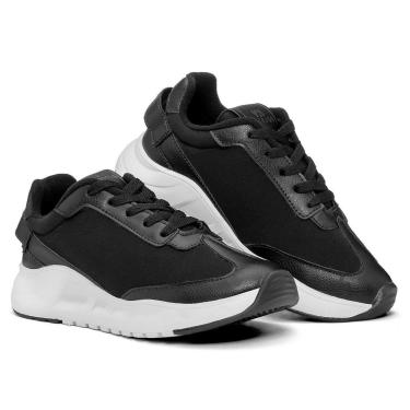 Imagem de Tênis Nalma Casual Com Forro Acolchoado Tecido Neoprene Alta Qualidade Feminino-Feminino