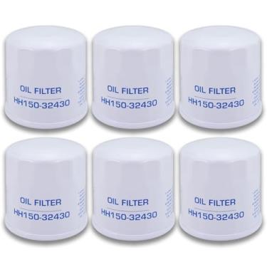 Imagem de HH150-32430 Filtros de óleo de motor compatíveis com motor Kubota D722 D782 D902 DF752 DF972 DG972 WG750 WG752 WG972 Z402, cortador de gafanhoto 321D 325 325D 329 430 2 721 Substitui 70000-15241