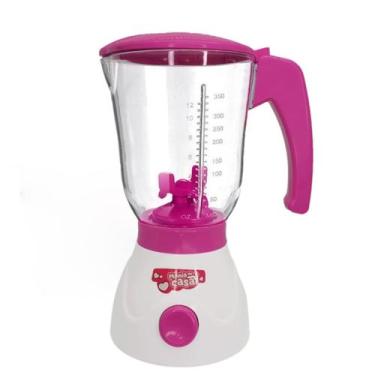 Imagem de Liquidificador de Cozinha Brinquedo Infantil Menina Rosa - Dm Toys, Ro
