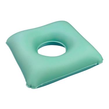 Imagem de Almofada Ortopédica com Orifício para Forração Lesão no Cóccix e Hemor