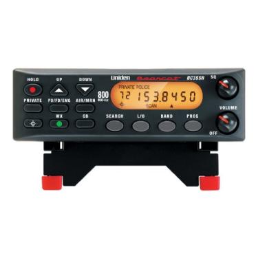 Imagem de Uniden BC355N 800 MHz 300 canais Base/Mobile Scanner, captura de RF de chamada fechada, faixas de busca pré-programadas para ouvir polícia, ambulância, fogo, rádio amador, utilidades públicas, clima e mais, preto