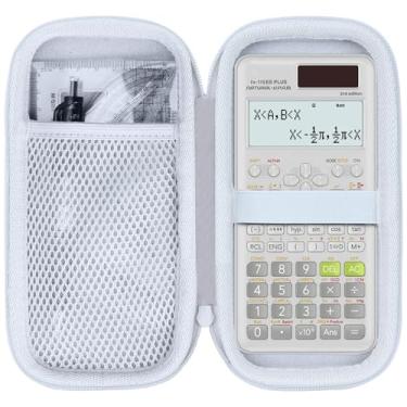 Imagem de Peyyargo Capa compatível com Casio FX-115 ESPLUS2 2nd Edition/FX-991 ES Plus-2nd Edition/FX-82 ES/FX-83GTCW / FX82 ES Plus Calculadora científica (branca)