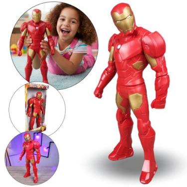 Imagem de Homem De Ferro Boneco Gigante Vingador Iron Man 45cm Marvel