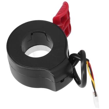 Imagem de Naroote Impulsionador do Acelerador de Dedo para Scooter Elétrica, Aperto Durável e Antiderrapante para a Maioria Dos Modelos de Scooter, Feito de Material ABS para Adultos (Vermelho)