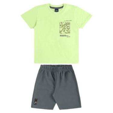 Imagem de Conjunto Camiseta Bolso Bermuda Bee Loop-Masculino