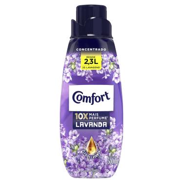 Imagem de Amaciante Concentrado Lavanda Comfort 500ml Perfume Intenso 25 Lavagens