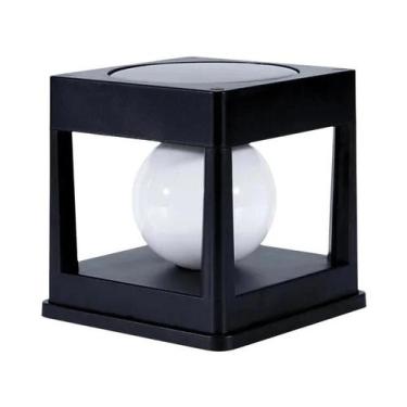 Imagem de Luz Solar À Prova d'Água Com 2 LEDs Para Postes De Madeira, Luminária 