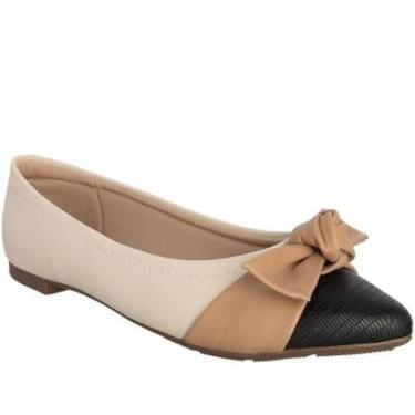 Imagem de Sapatilha Modare Ultraconforto Detalhe Nó Textura Snake Color - 37-Feminino