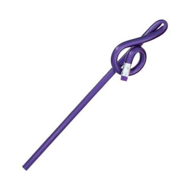 Imagem de Conjunto De Lápis De Madeira Com Tema Musical E Borracha Para Professo