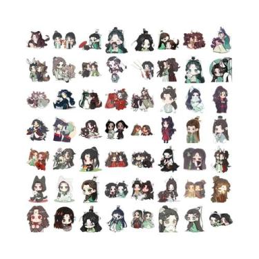 Imagem de Adesivos De PVC À Prova d'Água Versão Q De Desenho Animado, 60 Peças, 