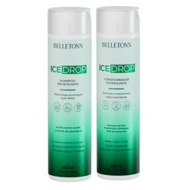 Imagem de Kit Shampoo E Condicionador Detox 250ml Ice Drop Belletonn