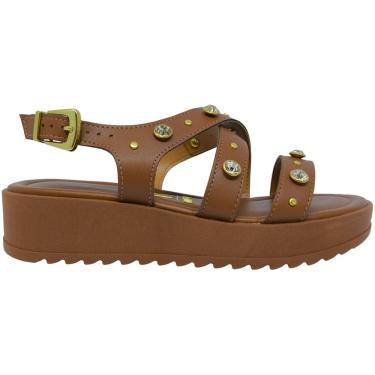 Imagem de Sandália Papete Feminina Casual Dia a Dia Passeio Trabalho Verão Conforto Flatform Vizzano 6492.330