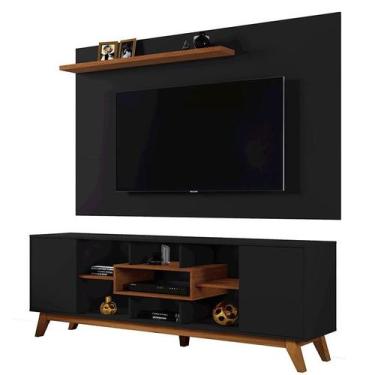 Imagem de Conjunto Rack e Painel Detroit Sala TV até 65 Polegadas - Carmolar Móv