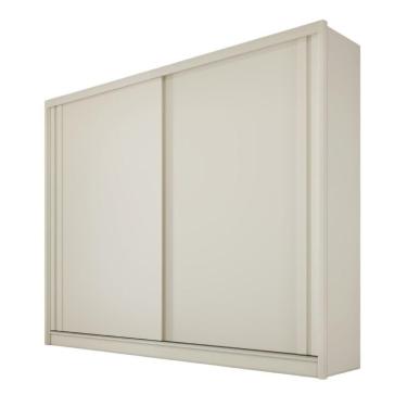 Imagem de Guarda Roupa Monterey Com Portas De Correr 100% Mdf Off White-peroba-off White