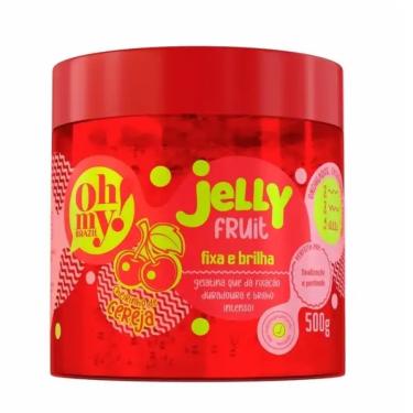 Imagem de Gelatina Jelly Fruit Fixa E Brilha Oh My 500G