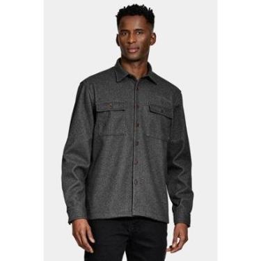 Imagem de Camisa Aramis Manga Longa Overshit Cinza-Masculino
