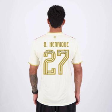 Imagem de Camisa Adidas Flamengo III 2025 27 B. Henrique, P