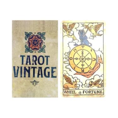 Imagem de Baralho De Adivinhação Vintage De Tarô Para Iniciantes, Jogo De Tabule