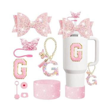 Imagem de Conjunto De Acessórios Para Copo Stanley 30oz 40oz 8 Peças: Tampa De C