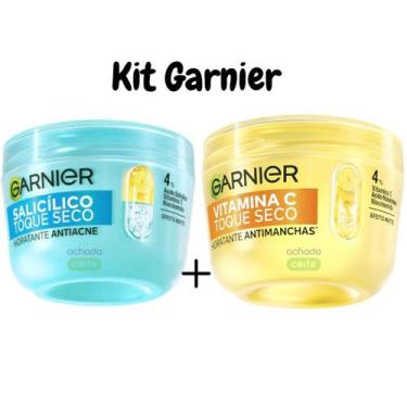 Imagem de Garnier Kit Salicílico + VitaminaC Hidratante Toque Seco 85g