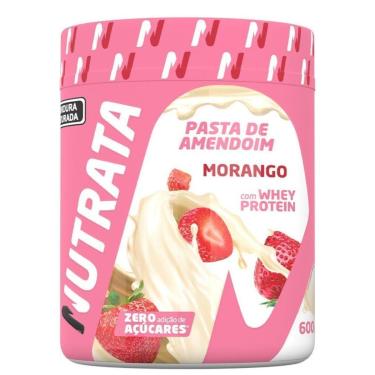 Imagem de Pasta de Amendoim com Whey Protein Nutrata 600g-Unissex