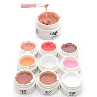 Imagem de Gel Uv Chu Jie Pink Ou Clear Nail Unhas Durabilidade Boa - MR Vendas, 