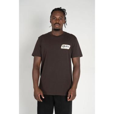 Imagem de Camiseta DC Shoes M/C Timely Marrom Escuro-MARROM ESCURO-GG-Masculino