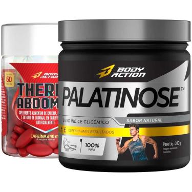 Imagem de Termogênico Thermo Abdomen + Palatinose 300g Bodyaction-Unissex