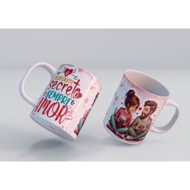 Imagem de Caneca Personalizada casal divertido e fofinhos 325ml - PRESENTE CRIAT