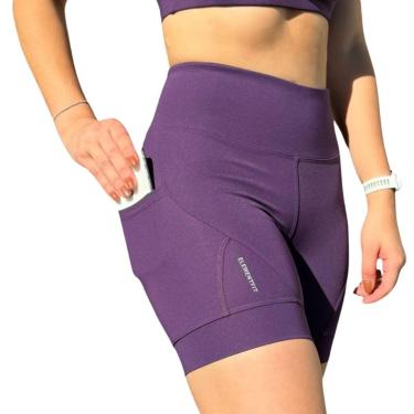 Imagem de Short  Compressão Corrida  Pro Racing Com Bolsos-Feminino