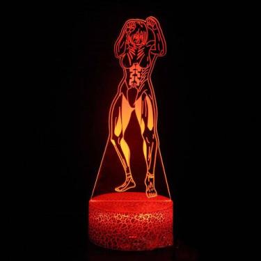 Imagem de Lâmpada de ilusão LED 3D Night Light Attack on Titan Anime - yiweisai