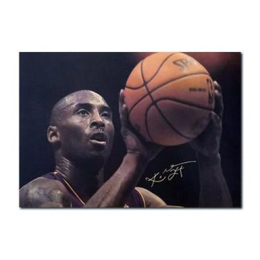 Imagem de Imagem de arte de parede de pôster Kobe Bryant Anime Art 51x35,5 cm - 