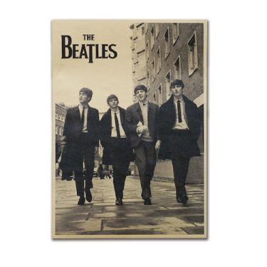 Imagem de Pôster de arte de parede Picture Beatles Anime Art 51,5x36cm Papel - y