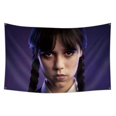 Imagem de Tapeçaria, arte da bandeira, bandeira de quartas-feiras, anime, decora