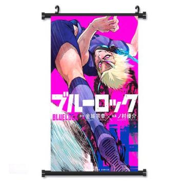 Imagem de Pintura de parede em tela Blues Locks Nagis Seishiros Anime - yiweisai