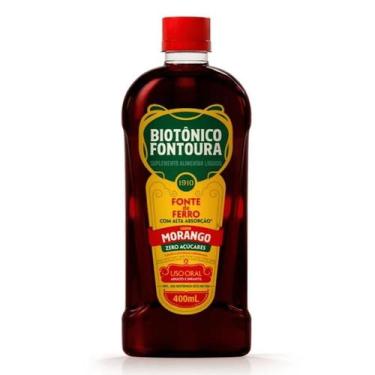 Imagem de Biotônico Fontoura Sabor Morango 400Ml - Biotonico Fontoura
