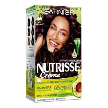 Imagem de Tintura Nutrisse Coloração Creme Ameixa 366 - Garnier